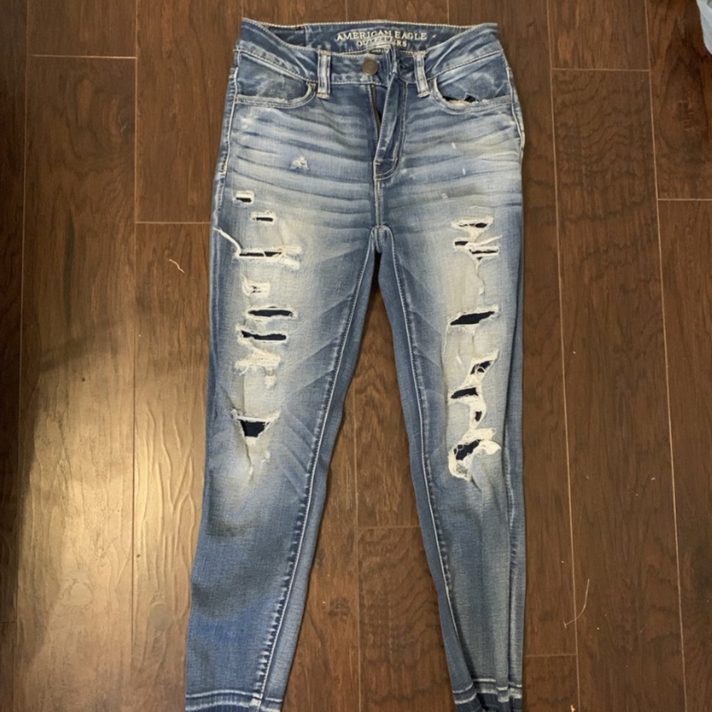 Ripped jeans from American Eagle